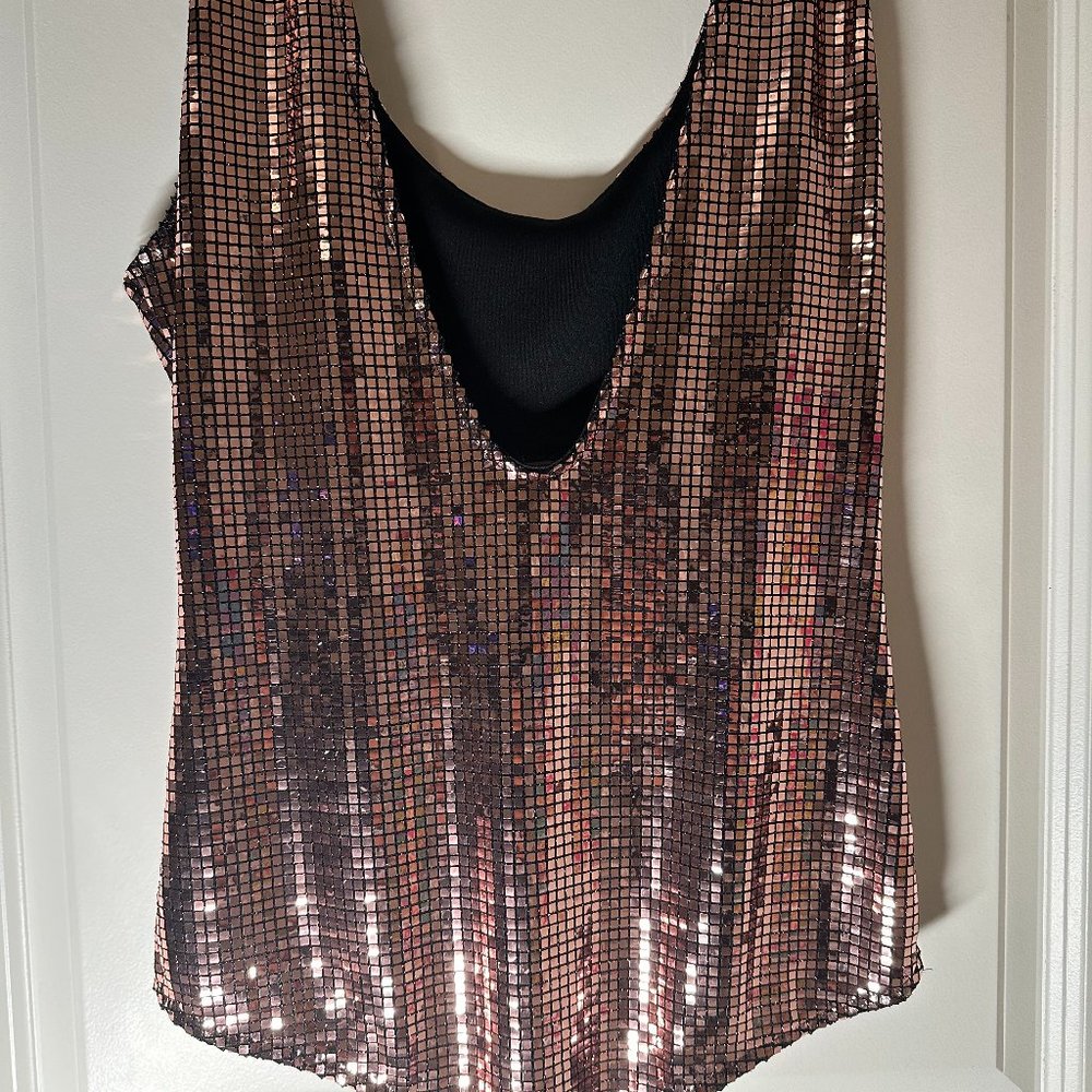 Women's Hollographic Party Blouse